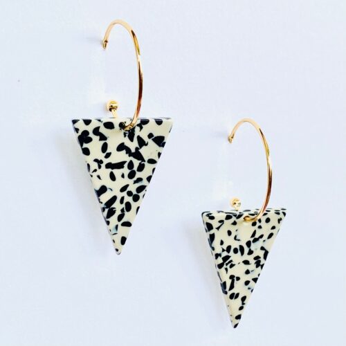 Boucles d’oreilles plaqué or - NAO - BOO1502