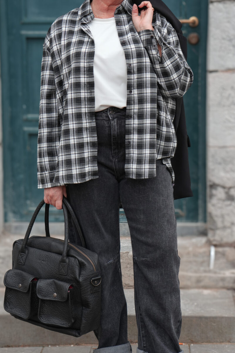 chemise a carreaux noir 06